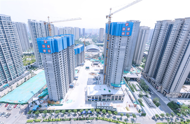 太原市萬柏林區住建領域“安全月”活動暨房屋建筑工程現場觀摩會在EZPay北京集團龍湖天鉅四五六七組團項目召開